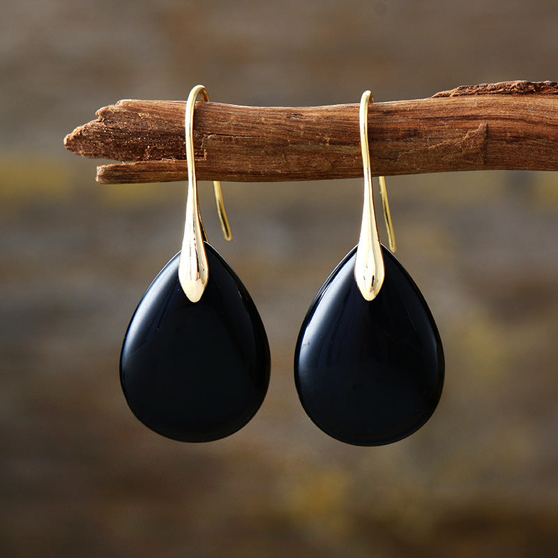 Crystal Dangle Earrings (4 Colors)