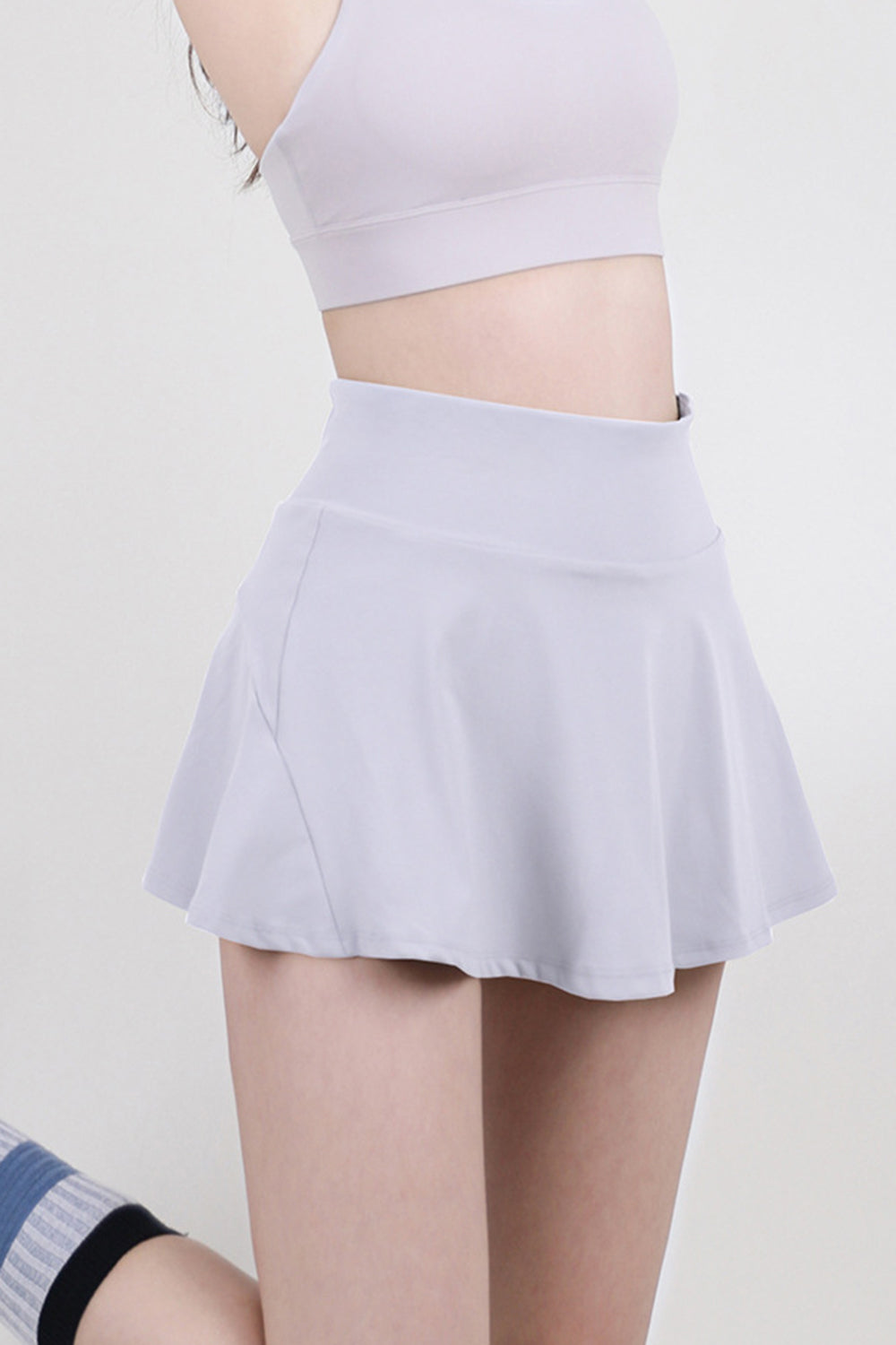 High Waist Pleated Active Skirt (5 Colors)