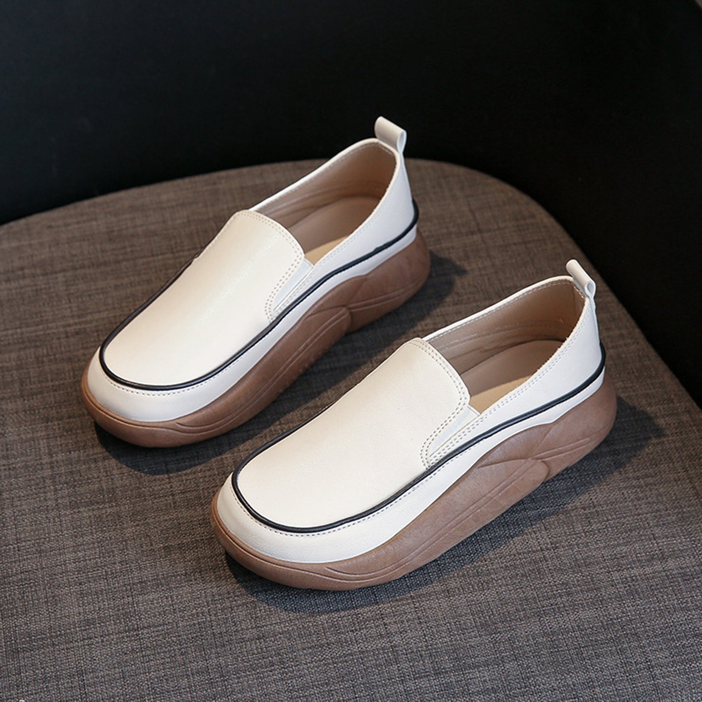 Chunky Slip On Shoes (4 Colors)