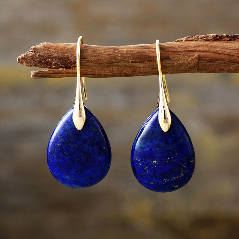 Crystal Dangle Earrings (4 Colors)