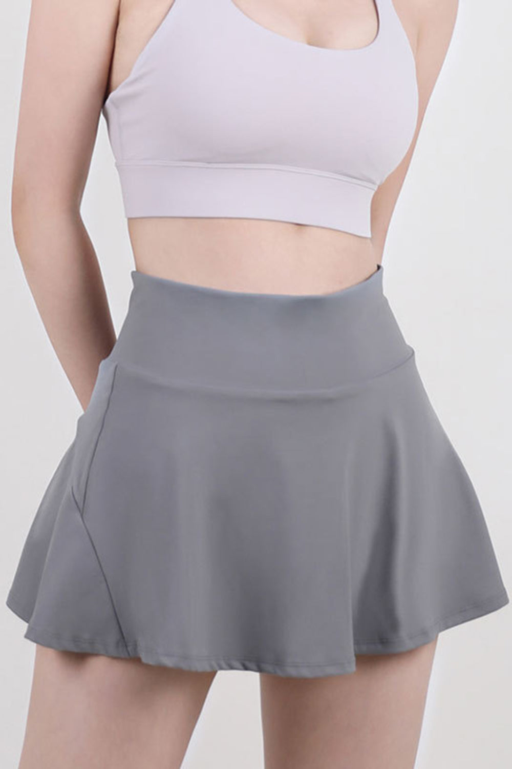 High Waist Pleated Active Skirt (5 Colors)