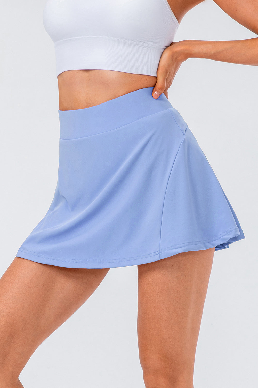 High Waist Pleated Active Skirt (6 Colors)