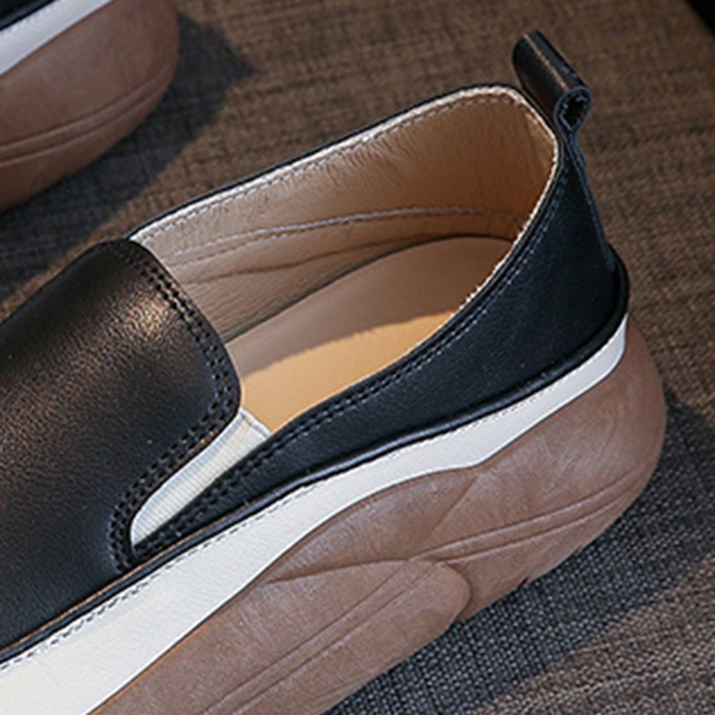 Chunky Slip On Shoes (4 Colors)