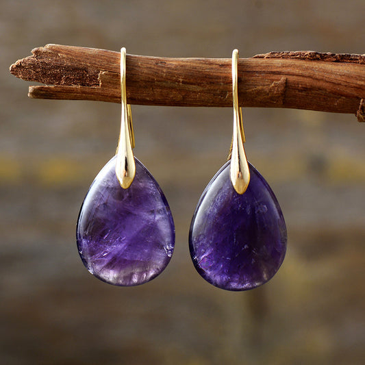 Crystal Dangle Earrings (4 Colors)