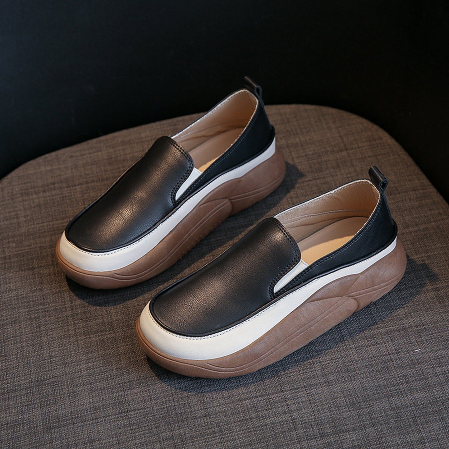Chunky Slip On Shoes (4 Colors)