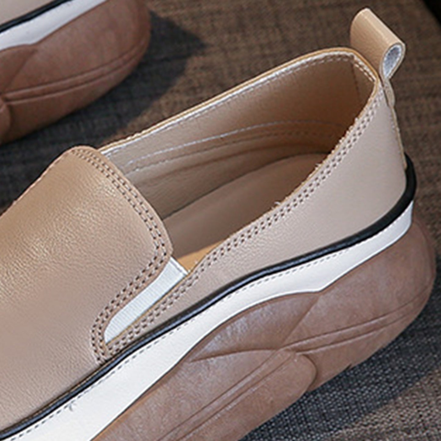 Chunky Slip On Shoes (4 Colors)