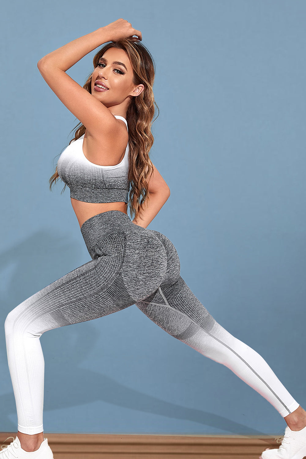 Gradient Sports Tank and Leggings Set (6 Colors)