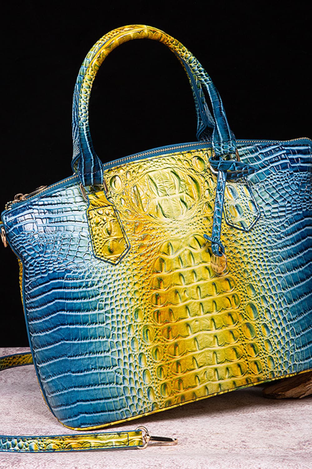 Gradient PU Leather Handbag (14 Colors)