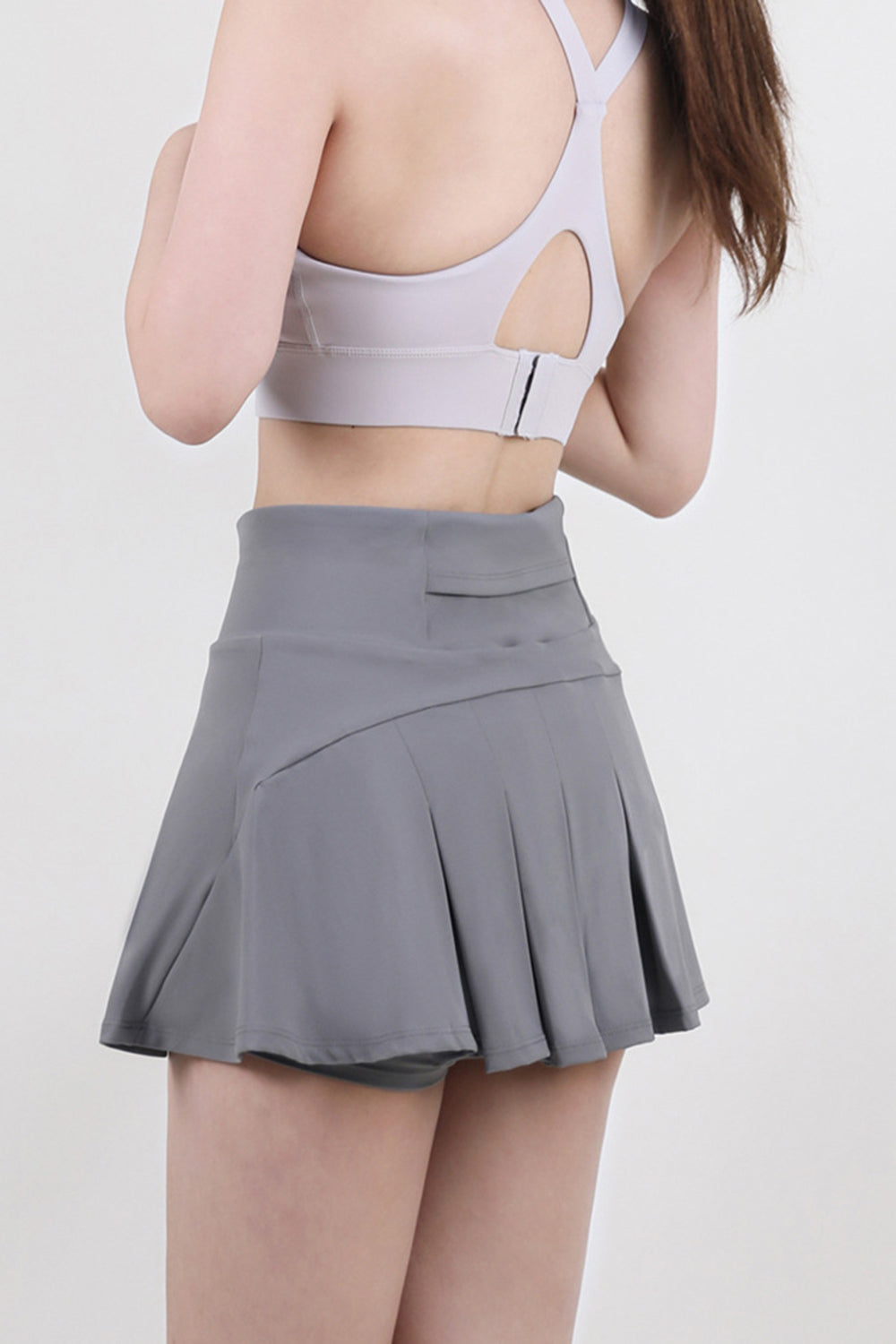 High Waist Pleated Active Skirt (5 Colors)