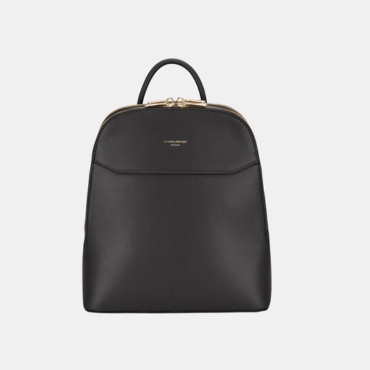 David Jones PU Leather Adjustable Straps Backpack Bag (3 Colors)