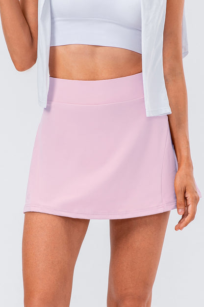 High Waist Pleated Active Skirt (6 Colors)