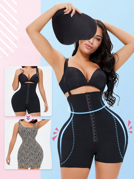 Full Size Hook-and-Eye Under-Bust Shaping Bodysuit (up to 6XL)