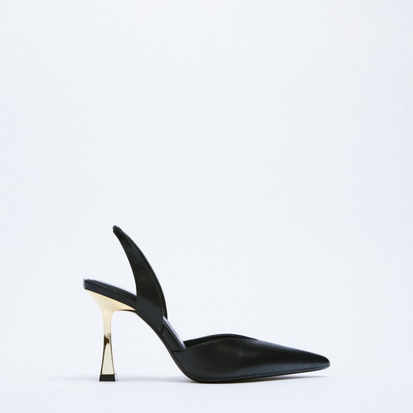 PU Leather Point Toe Stiletto Heel Pumps (2 Colors)